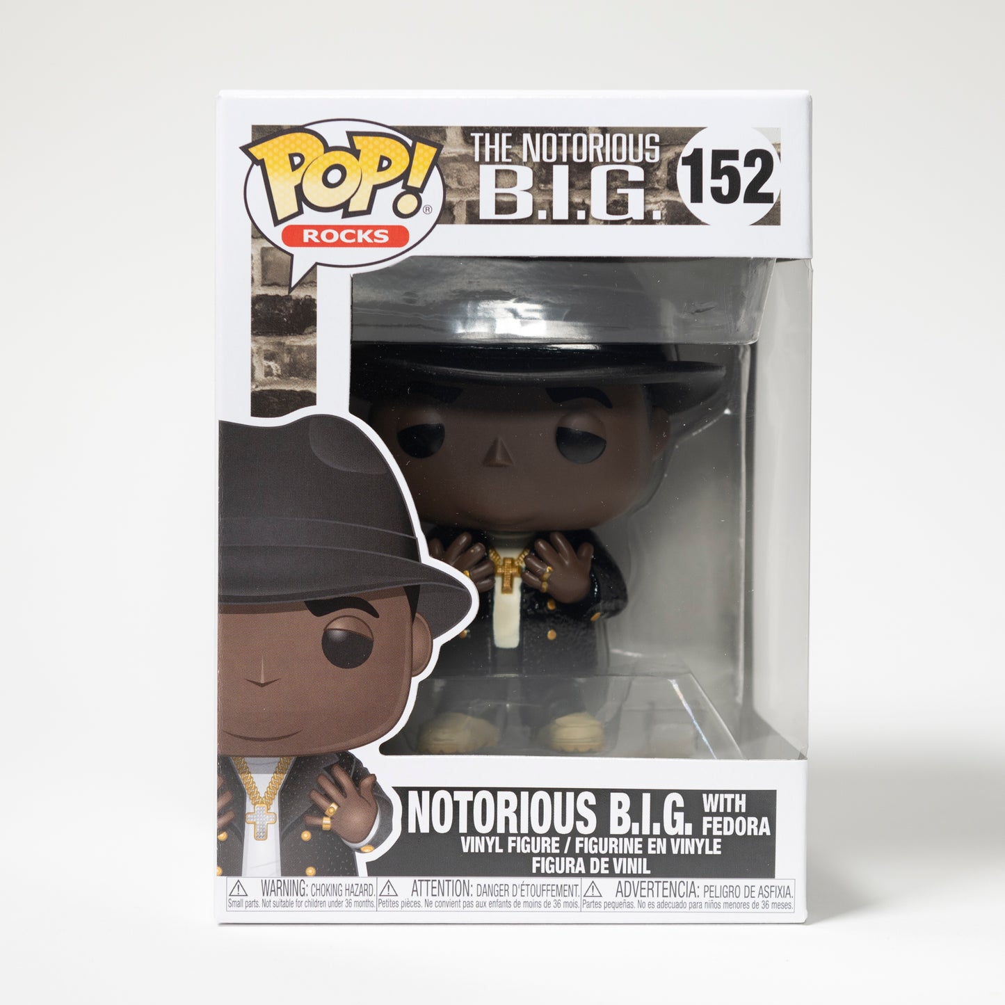 Funko Pop 152 The Notorious B.I.G. with Fedora