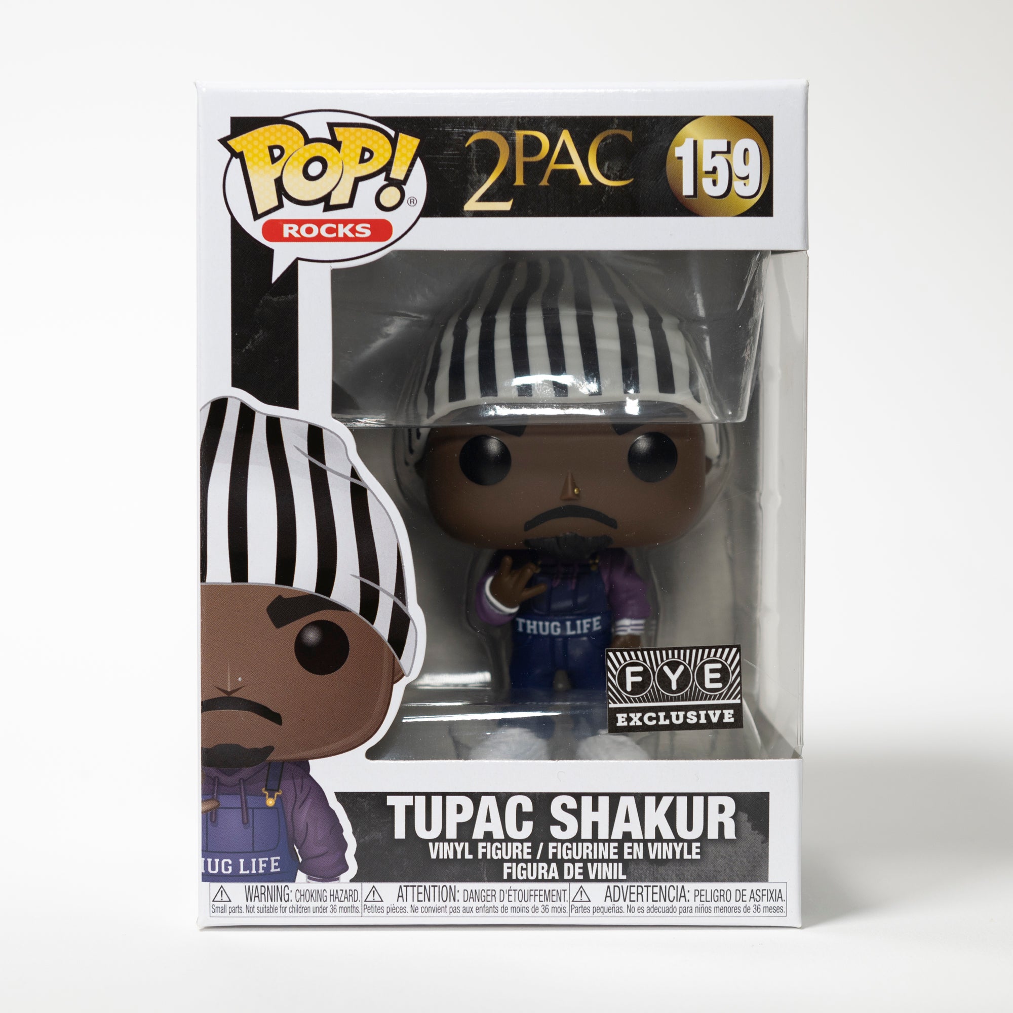Funko Pop 2Pac 159 Tupac Shakur FYE Exclusive – Artillerie Gallerie