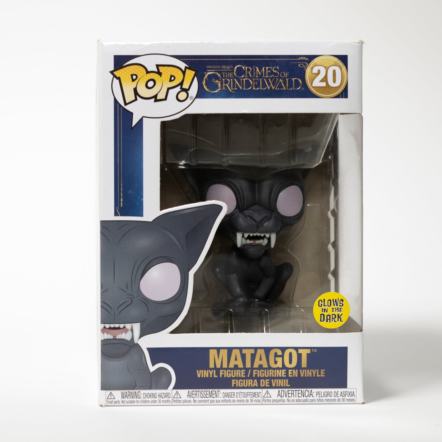 Funko Pop Movies Crimes of the Grindelwald 20 Matagot Glow in the Dark