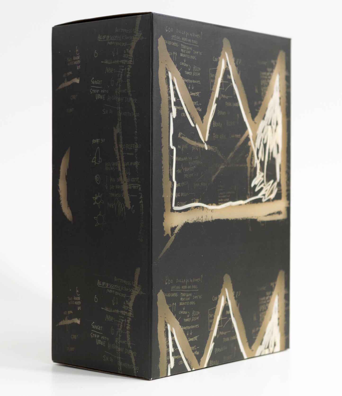 BE@RBRICK - "Jean Michel Basquiat" (crown) 400% & 100%