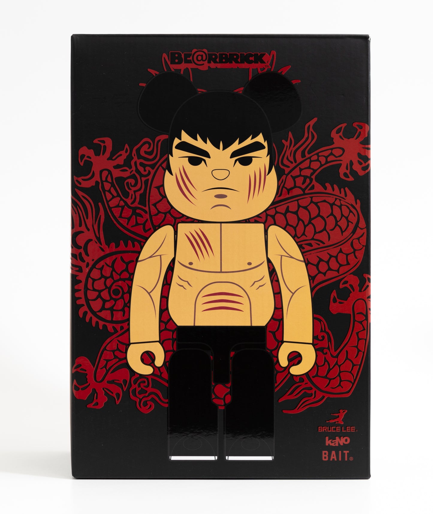 BE@RBRICK - "Bruce Lee" by KANO limited edition 400% & 100%