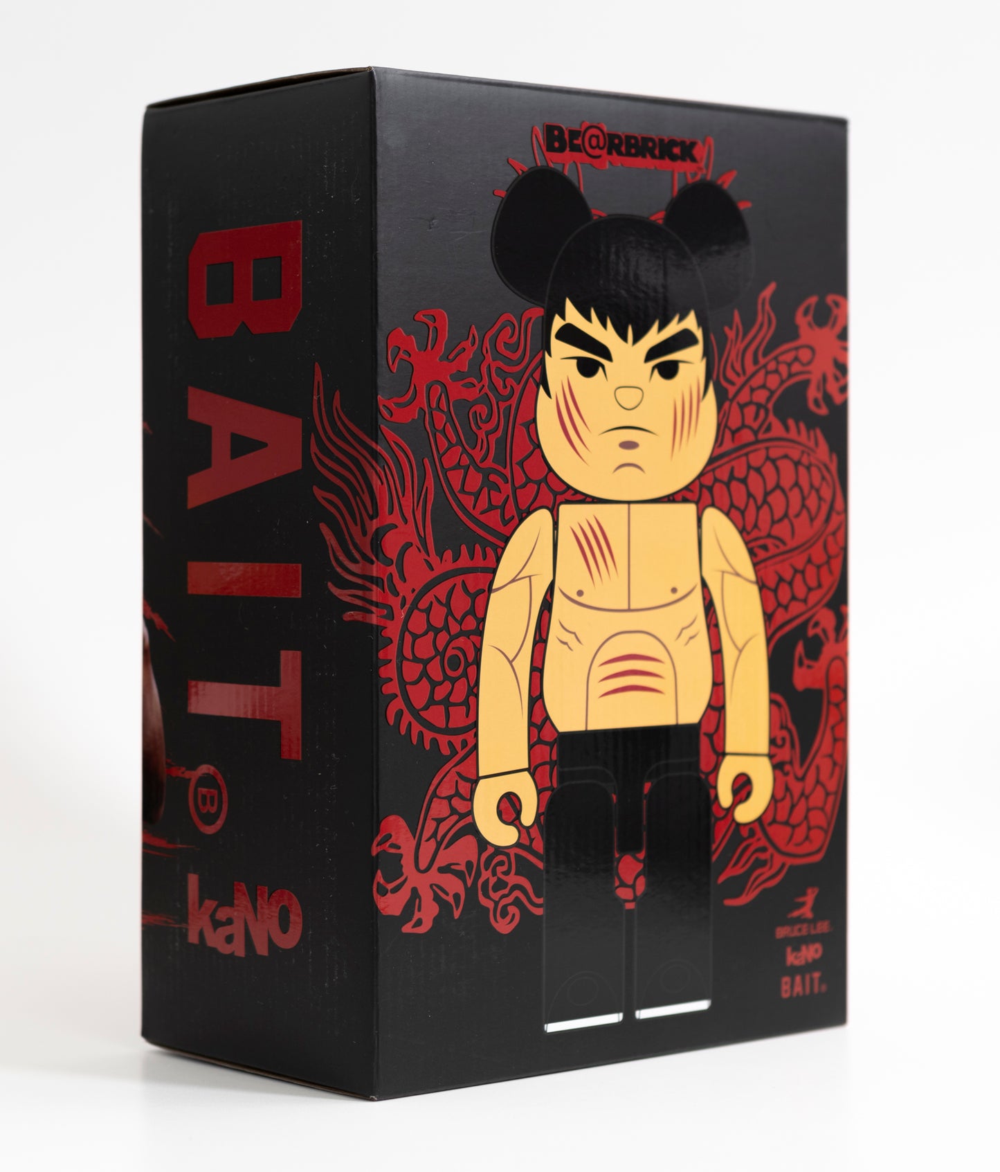 BE@RBRICK - "Bruce Lee" by KANO limited edition 400% & 100%