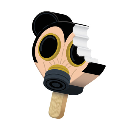 Ron English - Gas Mask Mouse vinyl Frozen Culture