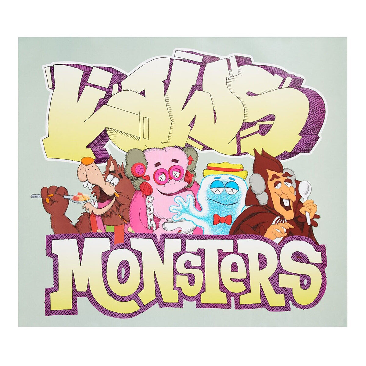 kaws monsters general mills KAWS