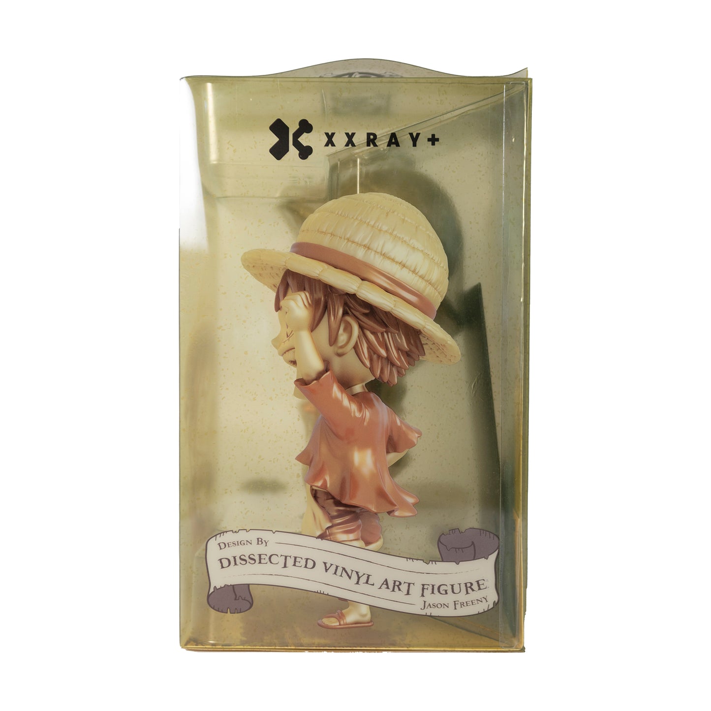 Jason Freeny x Mighty Jaxx XXRAY PLUS Luffy (Treasure Gold Edition)
