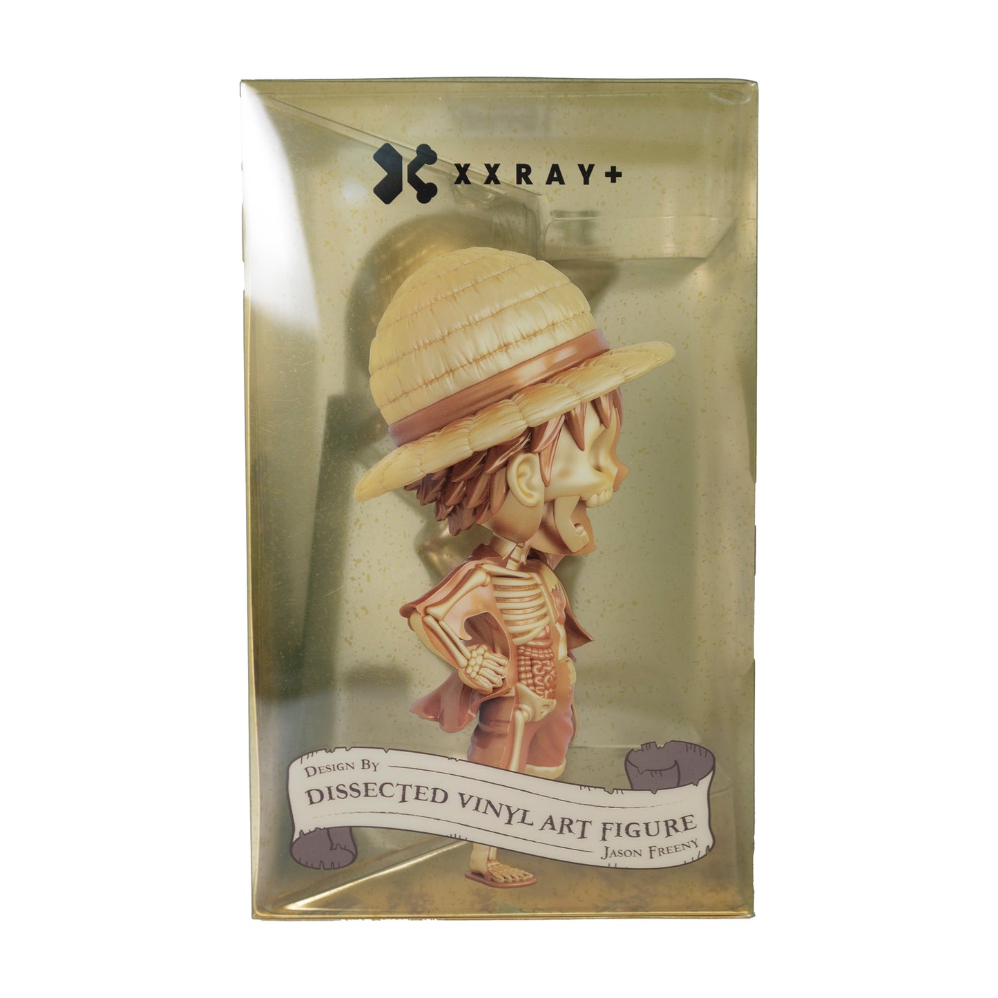Jason Freeny x Mighty Jaxx XXRAY PLUS Luffy (Treasure Gold Edition)