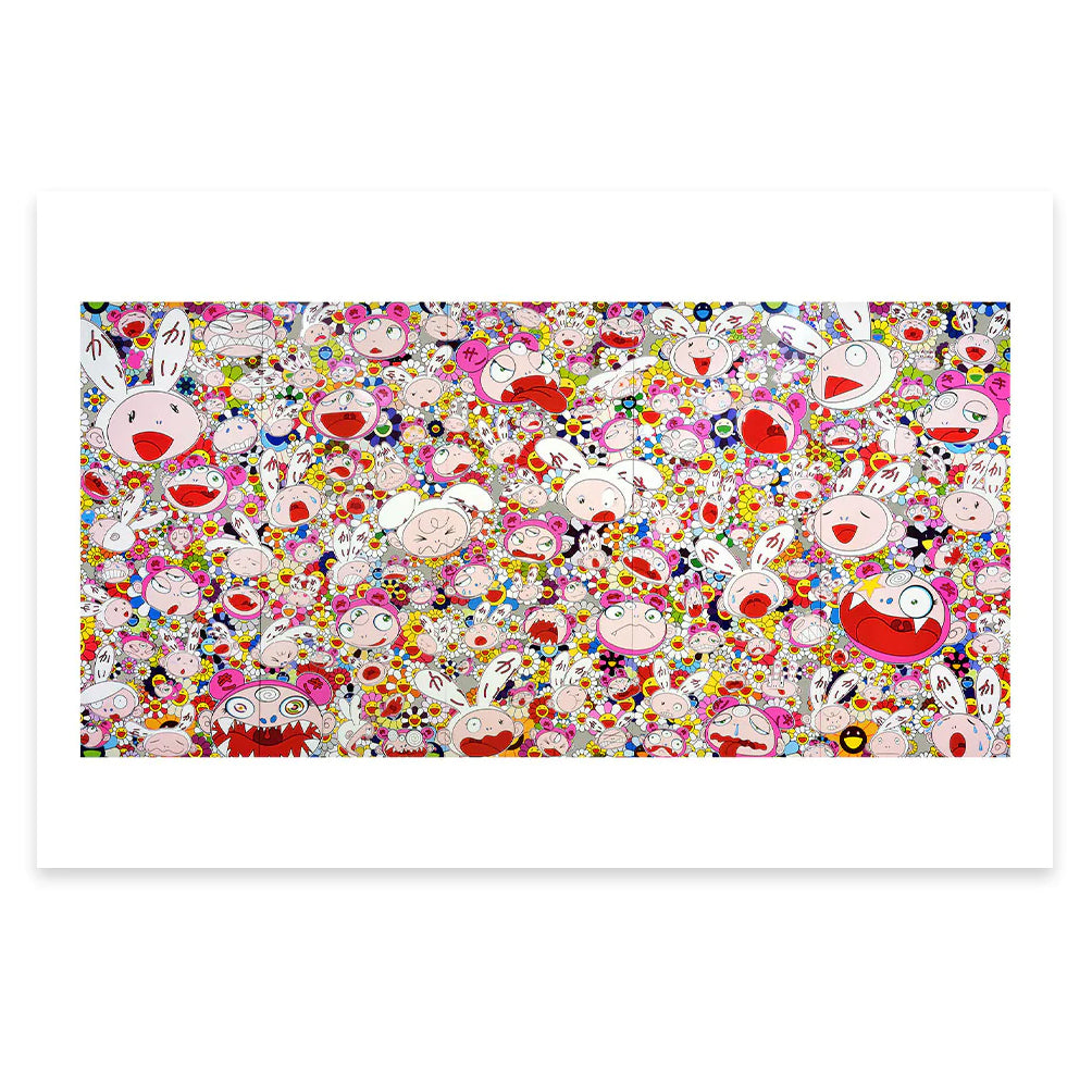 Takashi Murakami - "Hustle'n'Punch" mini print