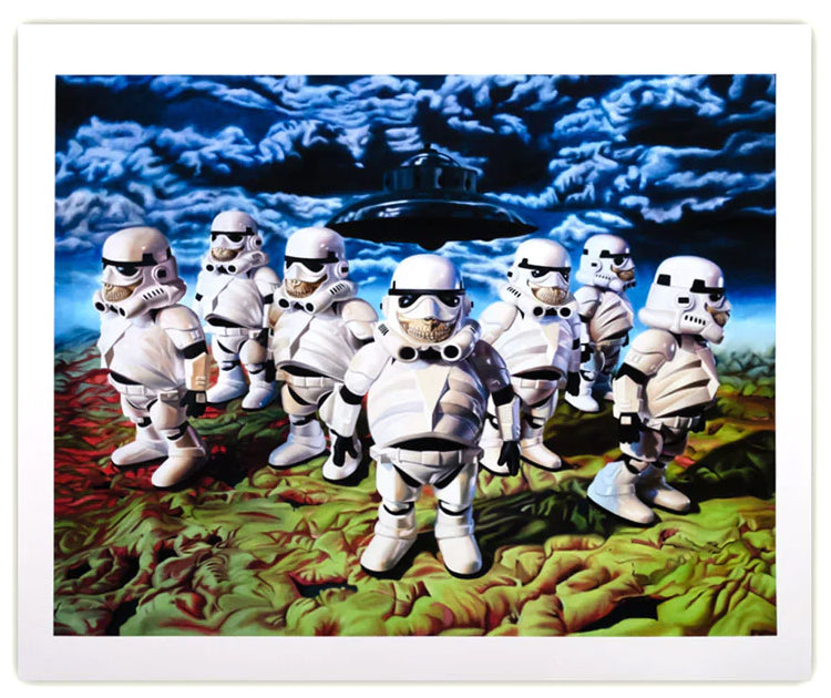 Ron English - "Grin Guard" limited edition print