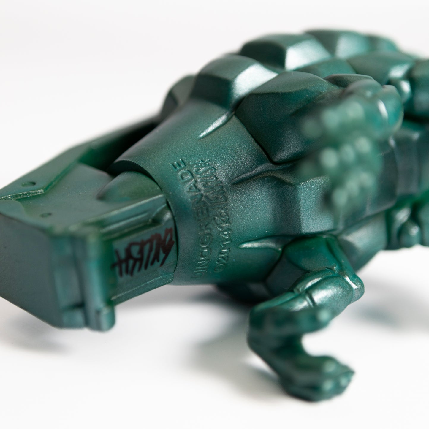 Ron English - Dinogrinade - HAND PAINTED SIGNED green