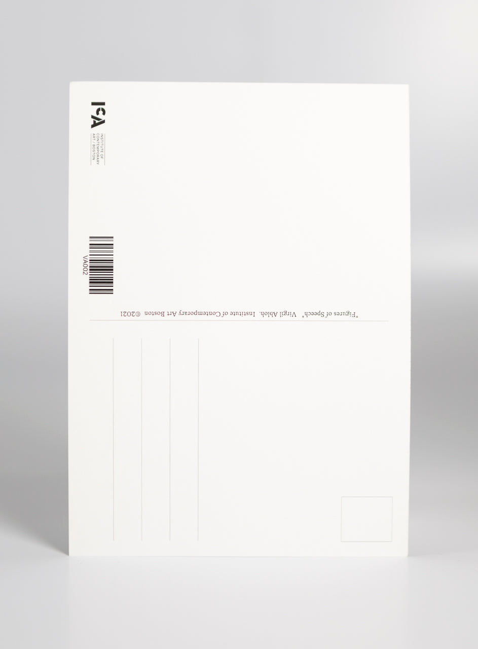 Virgil Abloh - "Artwork Missing" postcard print