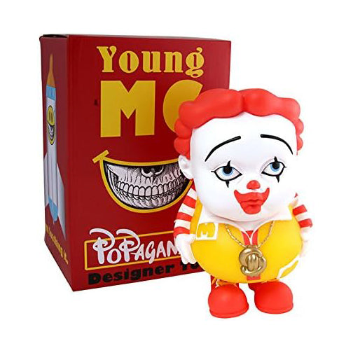 Ron English - Young MC vinyl scupture