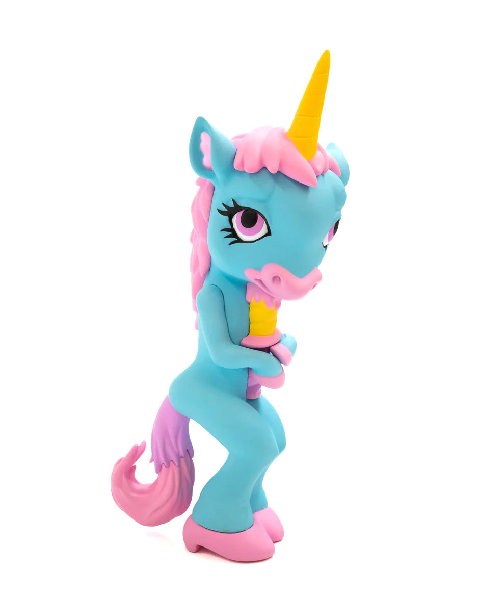 Ron English - Forlorn Unicorn vinyl sculpture