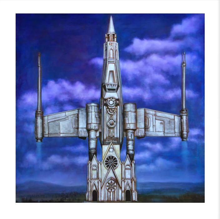 Ron English - "Star Wars Church" limited edition print