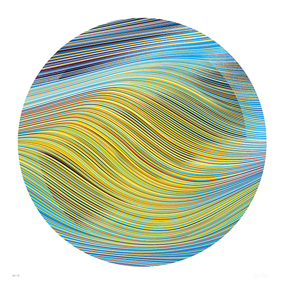 Kai and Sunny - "Dawn Wave" print