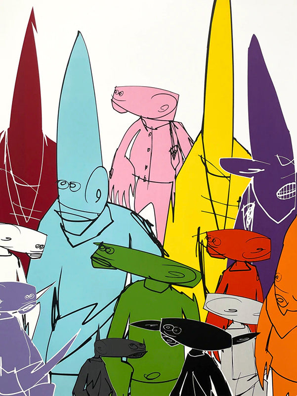 Futura "Characterization" print / poster