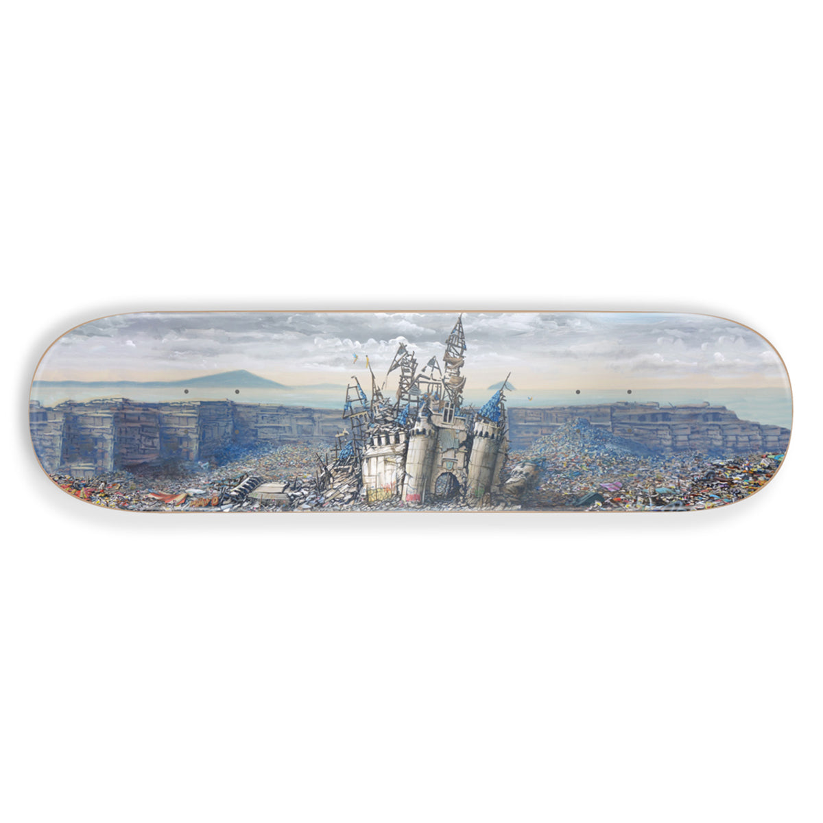 Jeff Gillette - "Abandoned Dismaland" skate deck