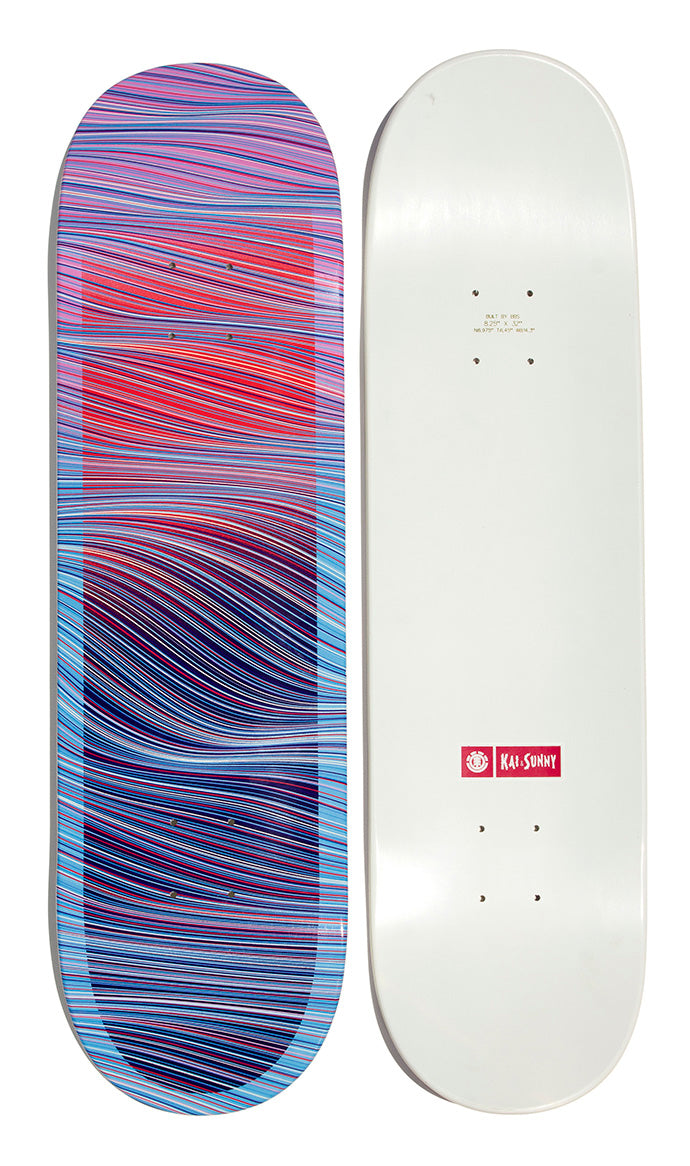 Kai and Sunny x Element - "Sun Always Setting" skate deck