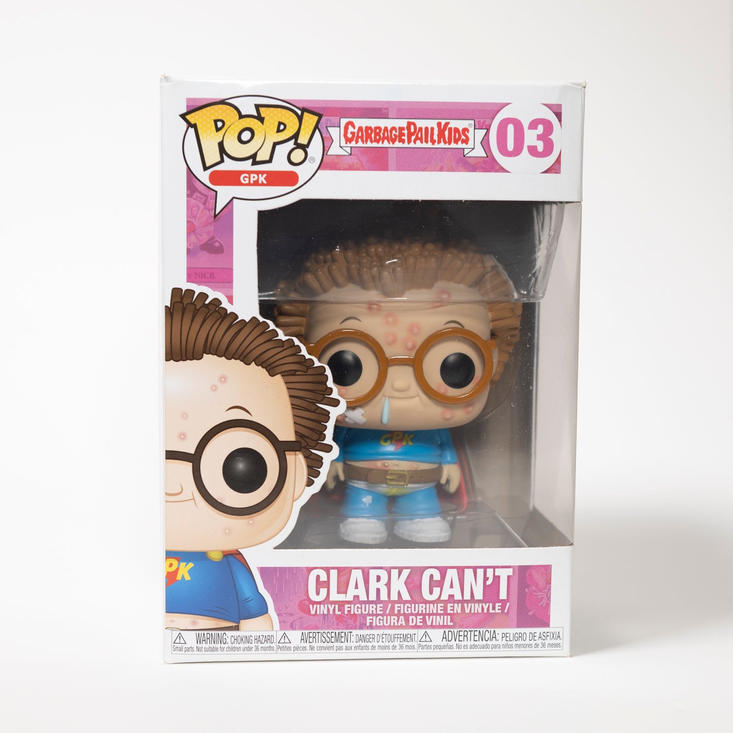 Funko Pop Garbage Pail Kids 03 Clark Can't