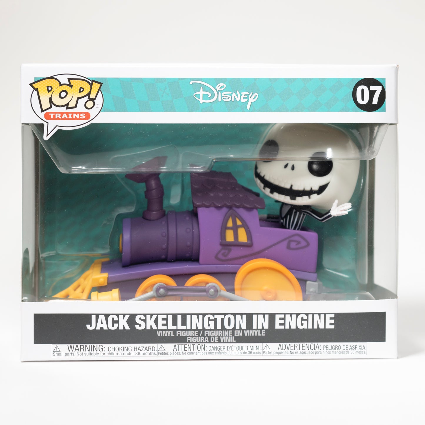 Funko Pop Trains Disney The Nightmare Before Christmas 07 Jack Skellington in Engine