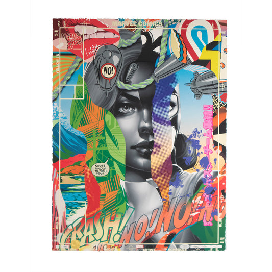 Tristan Eaton - Women of Marvel - unique print #1049 signed