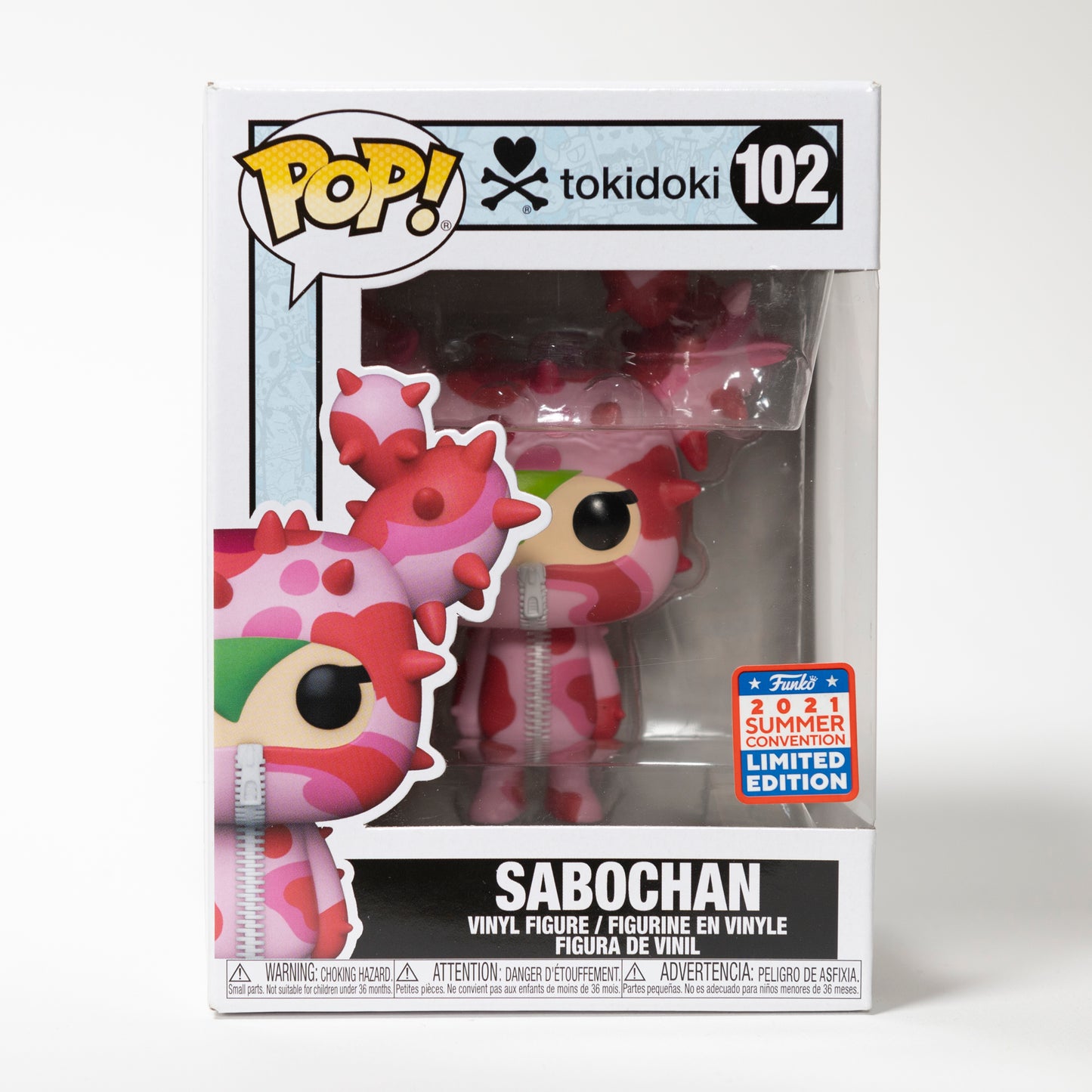 Funko Pop Tokidoki 102 Sabochan 2021 Summer Convention Limited Edition