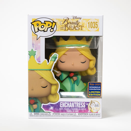 Funko Pop Disney Beauty and the Beast 1025 Enchantress Wondrous Convention Exclusive Limited Edition