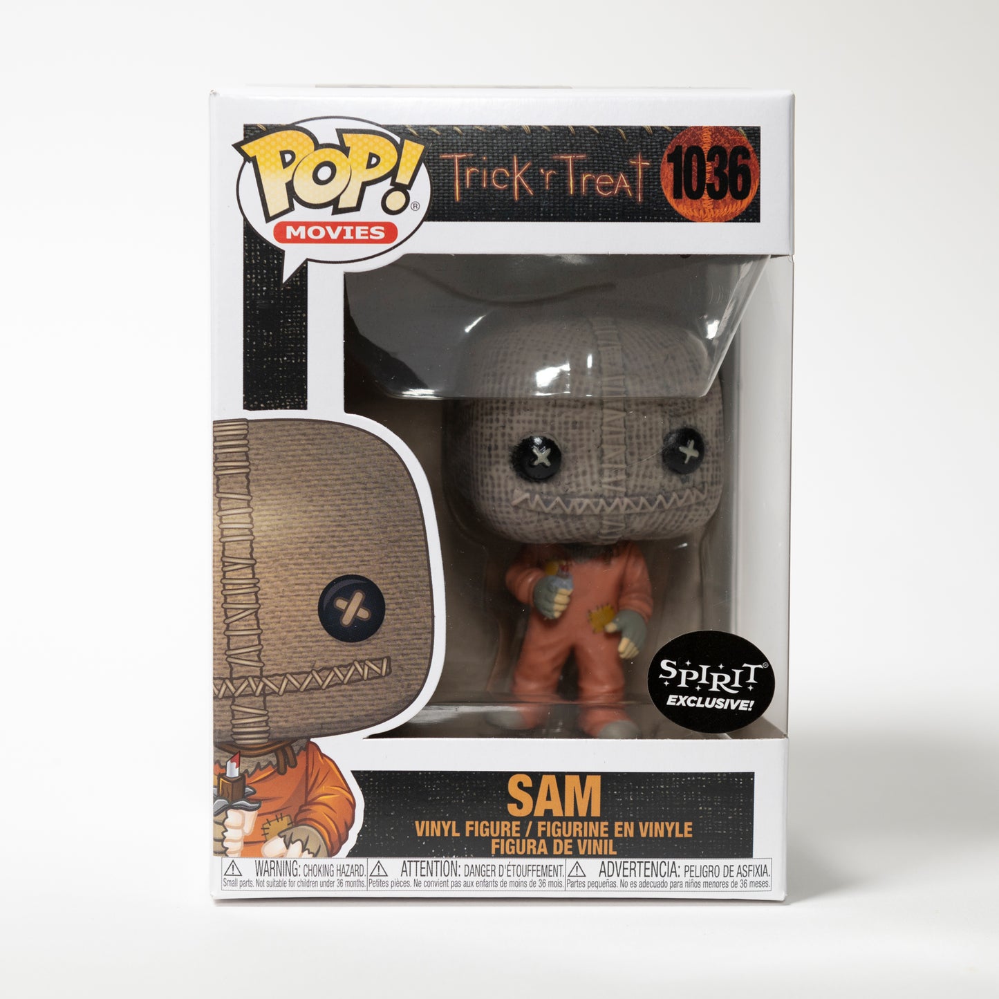 Funko Pop Trick or Treat 1036 Sam Spirit Exclusive