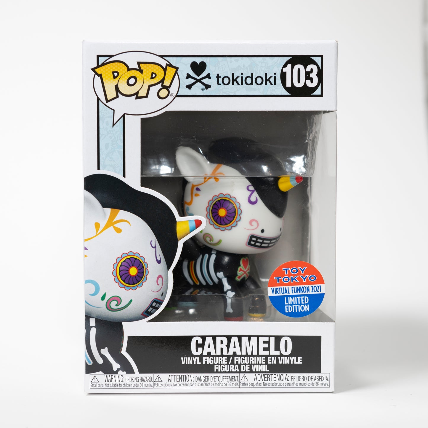 Funko Pop Tokidoki 103 Caramelo Toy Tokyo Virtual FunCon 2021 Limited Edition