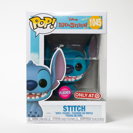 Funko Pop Disney Lilo & Stitch 1045 Stitch Target Exclusive Flocked