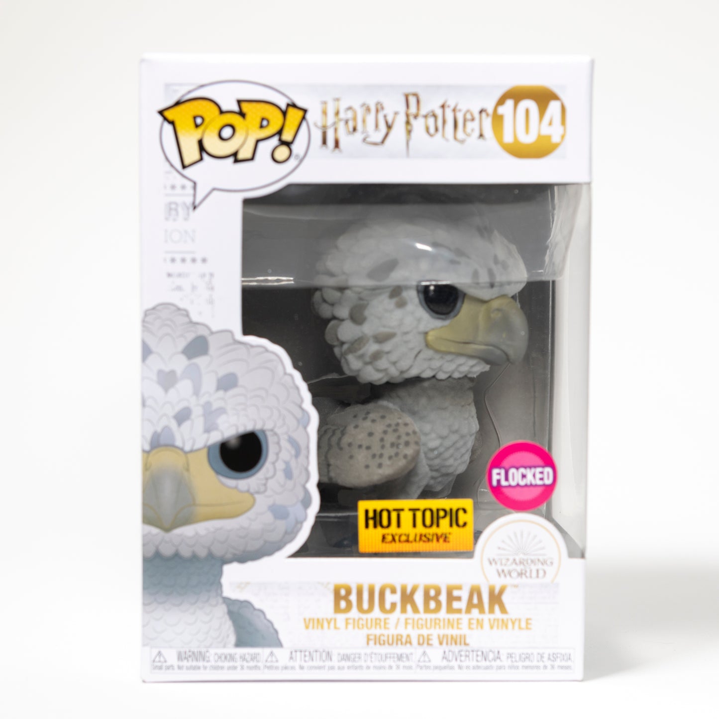 Funko Pop Harry Potter 104 Buckbeak Hot Topic Exclusive Flocked