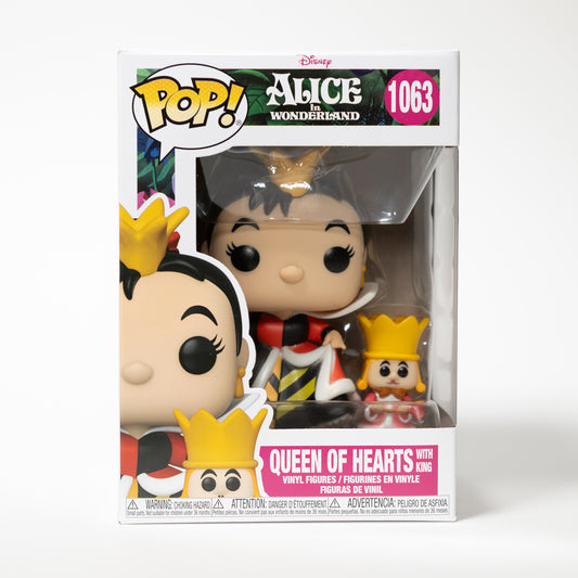 Funko Pop Alice in Wonderland 1063 Queen of Hearts with King