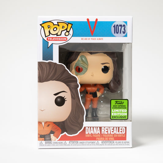 Funko Pop V We Are of Peace Always 1073 Diana Revealed 2021 Spring Convention Exclusive Limited Edition