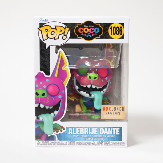 Funko Pop Disney Coco 1086 Alebrije Dante Box Lunch Exclusive Glow in the Dark