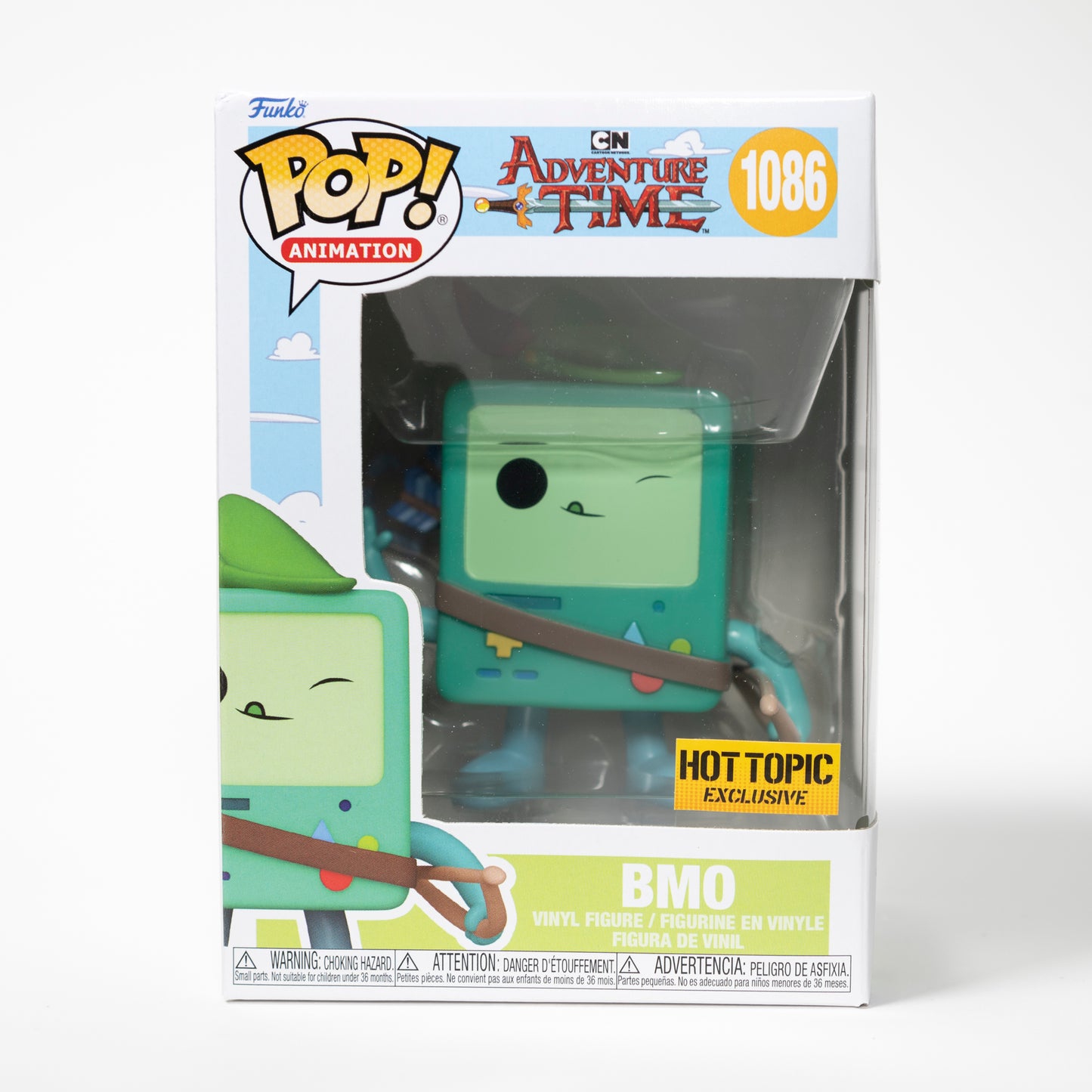 Funko Pop 1086 BMO with Bow Hot Topic Exclusive