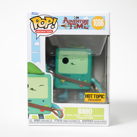 Funko Pop 1086 BMO with Bow Hot Topic Exclusive