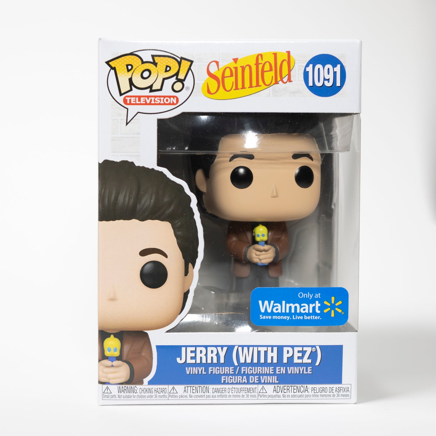 Funko Pop Seinfeld 1091 Jerry (with Pez) Walmart Exclusive