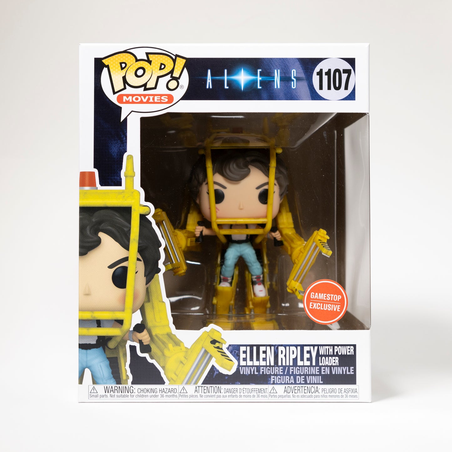 Funko Pop Movies Aliens 1107 Ellen Ripley with Power Loader Game Stop Exclusive