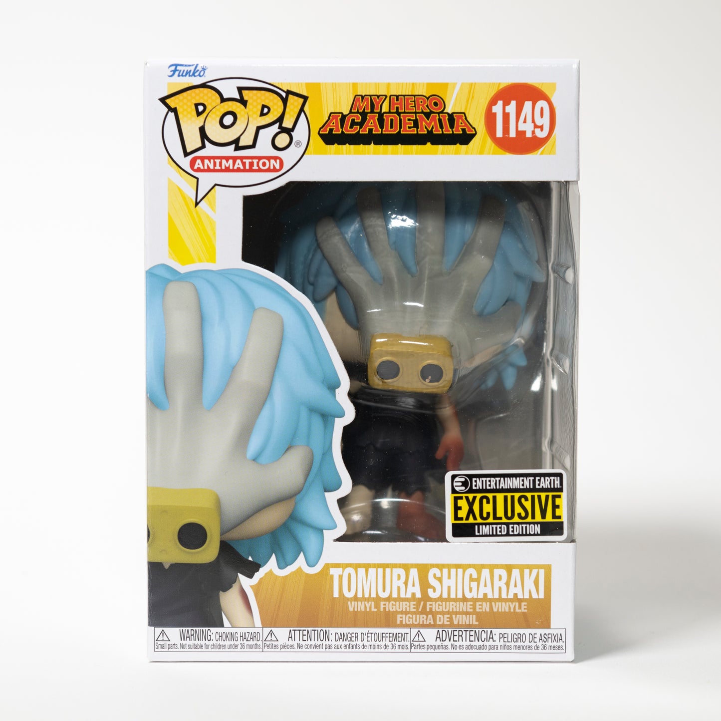 Funko Pop My Hero Academia 1149 Tomura Shigaraki Entertainment Earth Exclusive Limited Edition