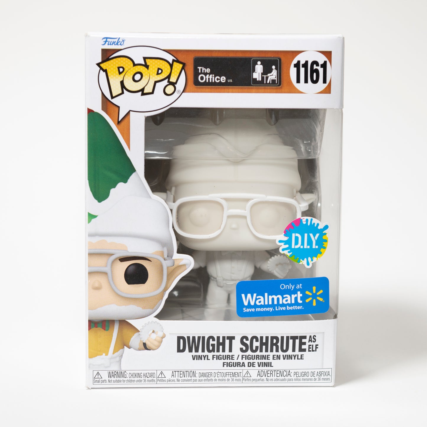 Funko Pop The Office 1161 Dwight Schrute as Elf Walmart Exclusive DIY