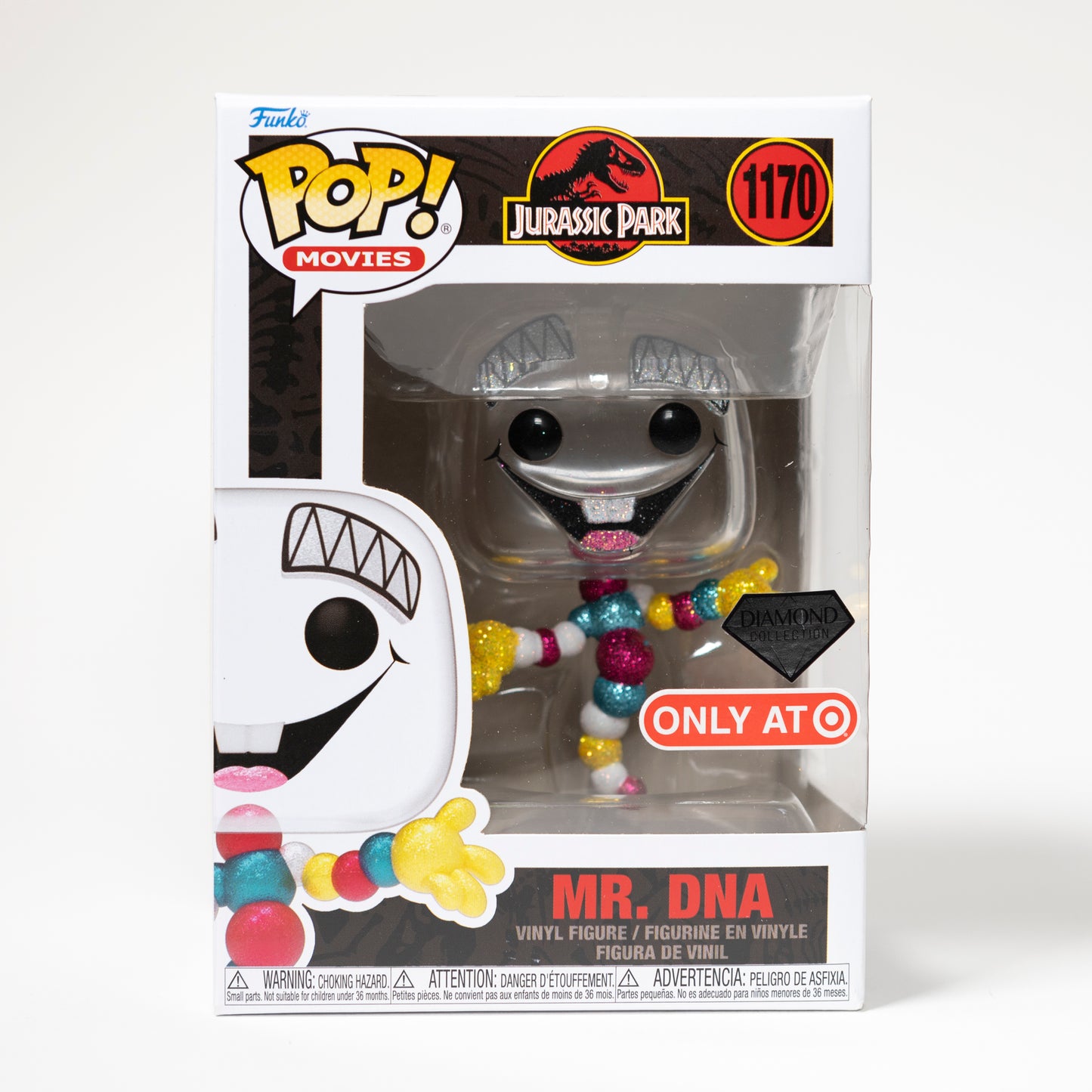 Funko Pop Jurassic Park 1170 Mr. DNA Target Exclusive Diamond