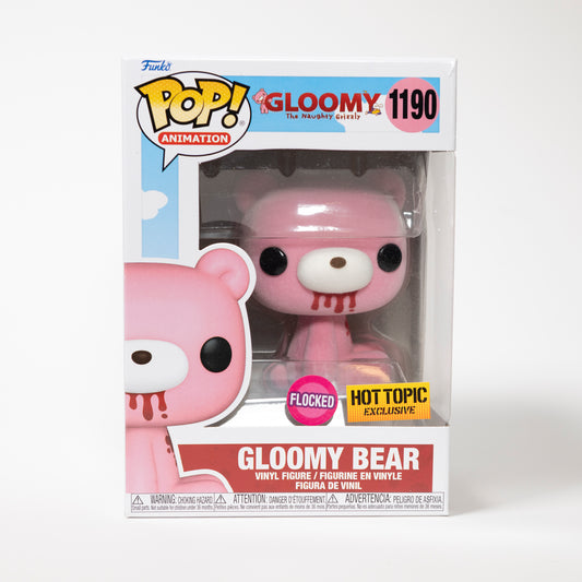 Funko Pop Gloomy The Naughty Grizzly 1190 Gloomy Bear Hot Topic Exclusive Flocked