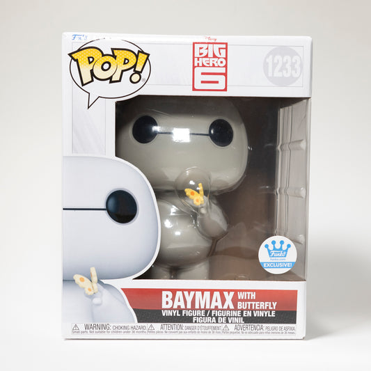 Funko Pop Disney Big Hero 6 1233 Baymax with Butterfly Funko Exclusive