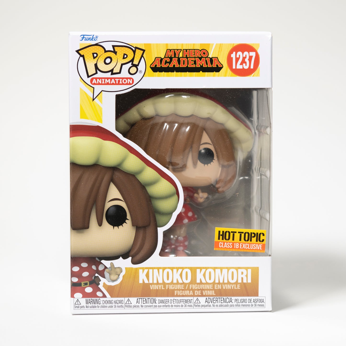 Funko Pop My Hero Academia 1237 Kinoko Komori Hot Topic Exclusive