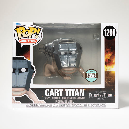 Funko Pop Attack on Titan 1290 Cart Titan Funko Specialty Series Exclusive