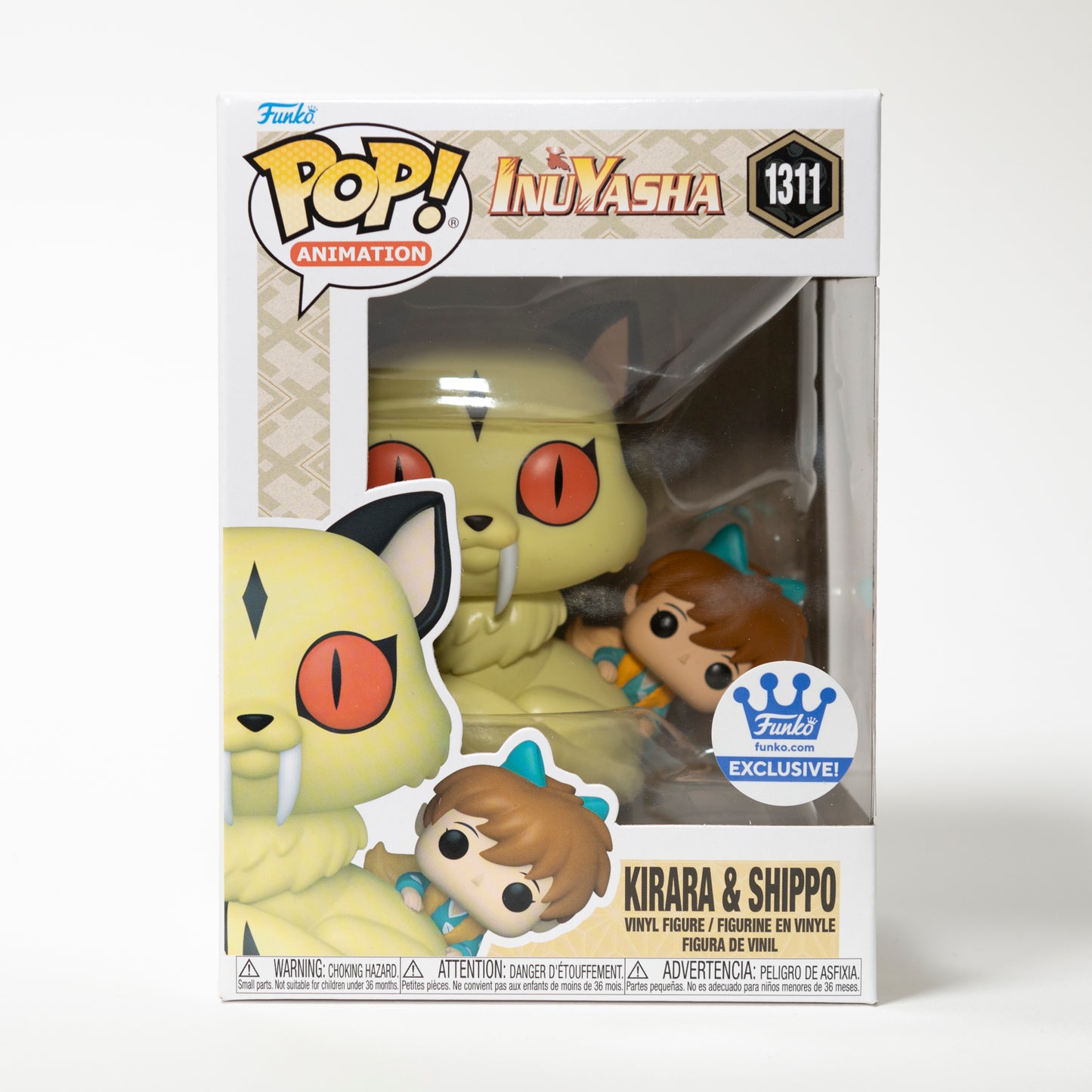 Funko Pop InuYasha 1311 Kirara & Shippo Funko Exclusive