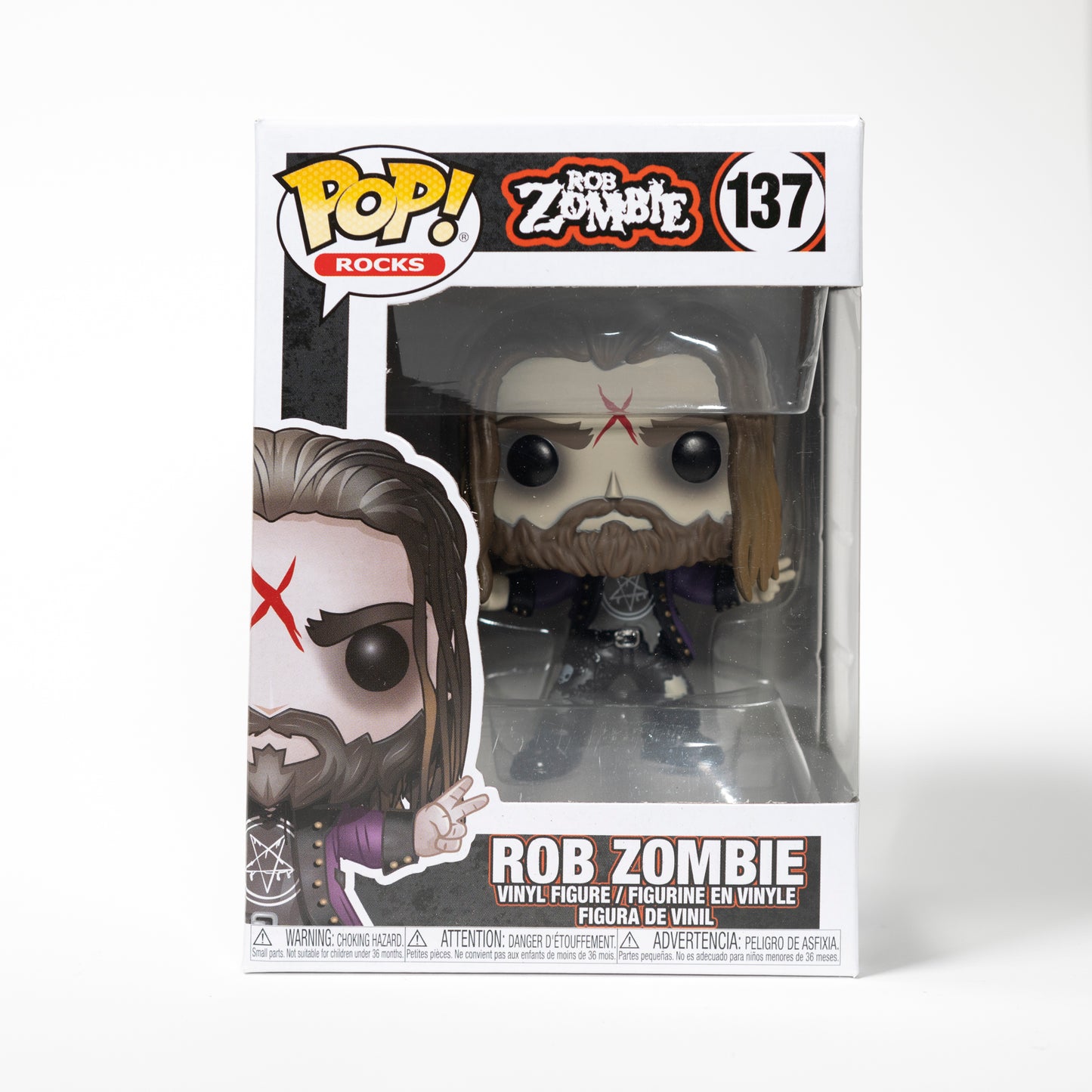 Funko Pop White Zombie 137 Rob Zombie