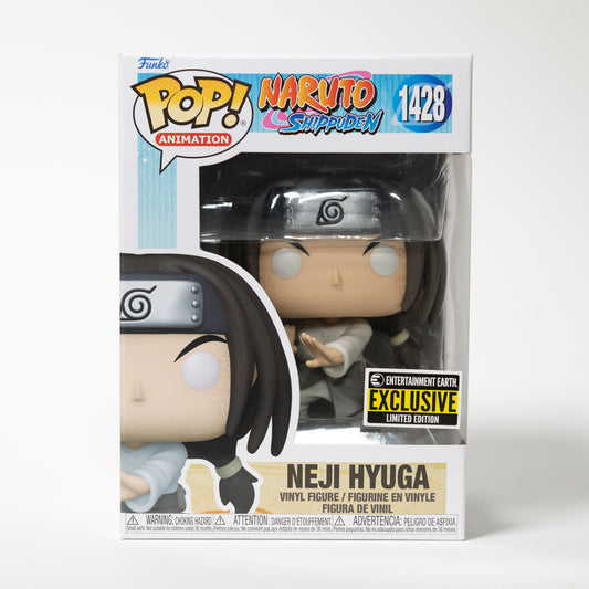 Funko Pop Naruto Shippuden 1428 Neji Hyuga Entertainment Earth Exclusive Limited Edition