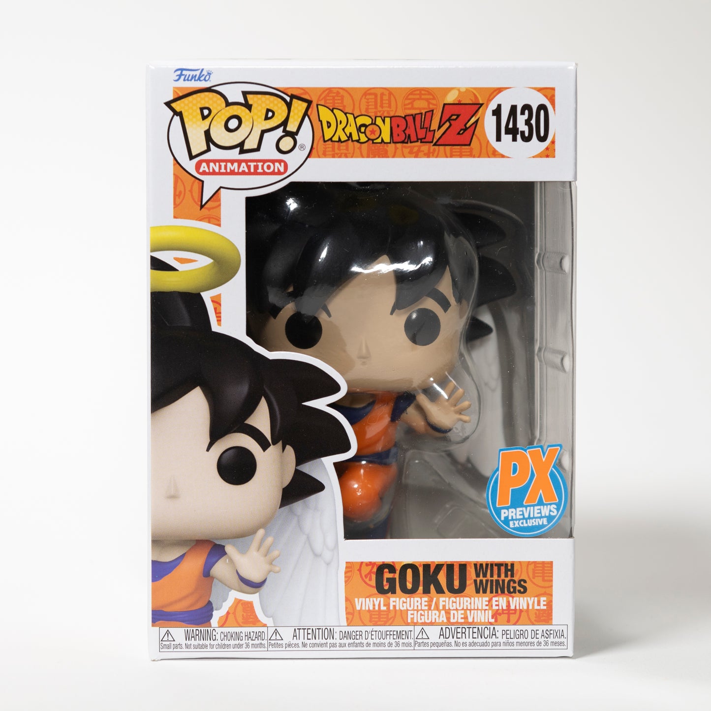 Funko Pop Dragon Ball Z 1430 Goku with Wings PX Previews Exclusive