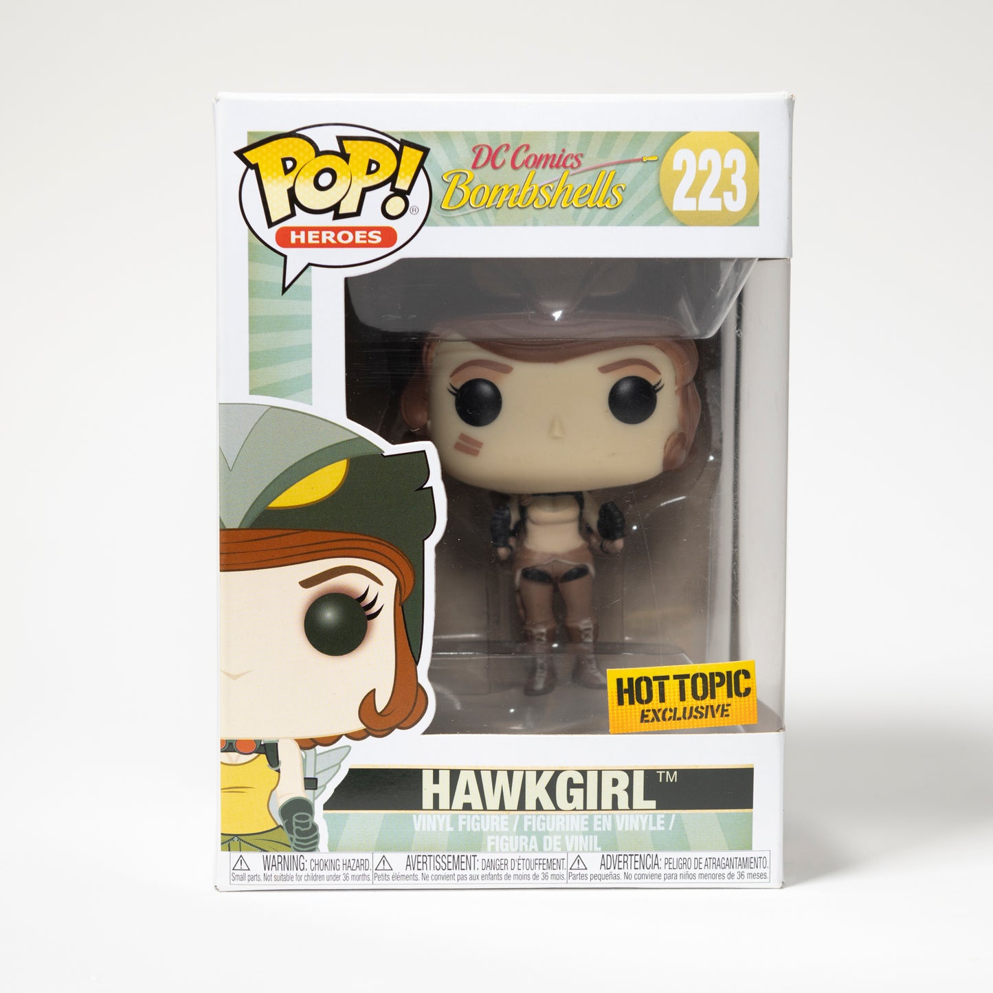 Funko Pop DC Comics Bombshells 223 Hawkgirl Hot Topic Exclusive