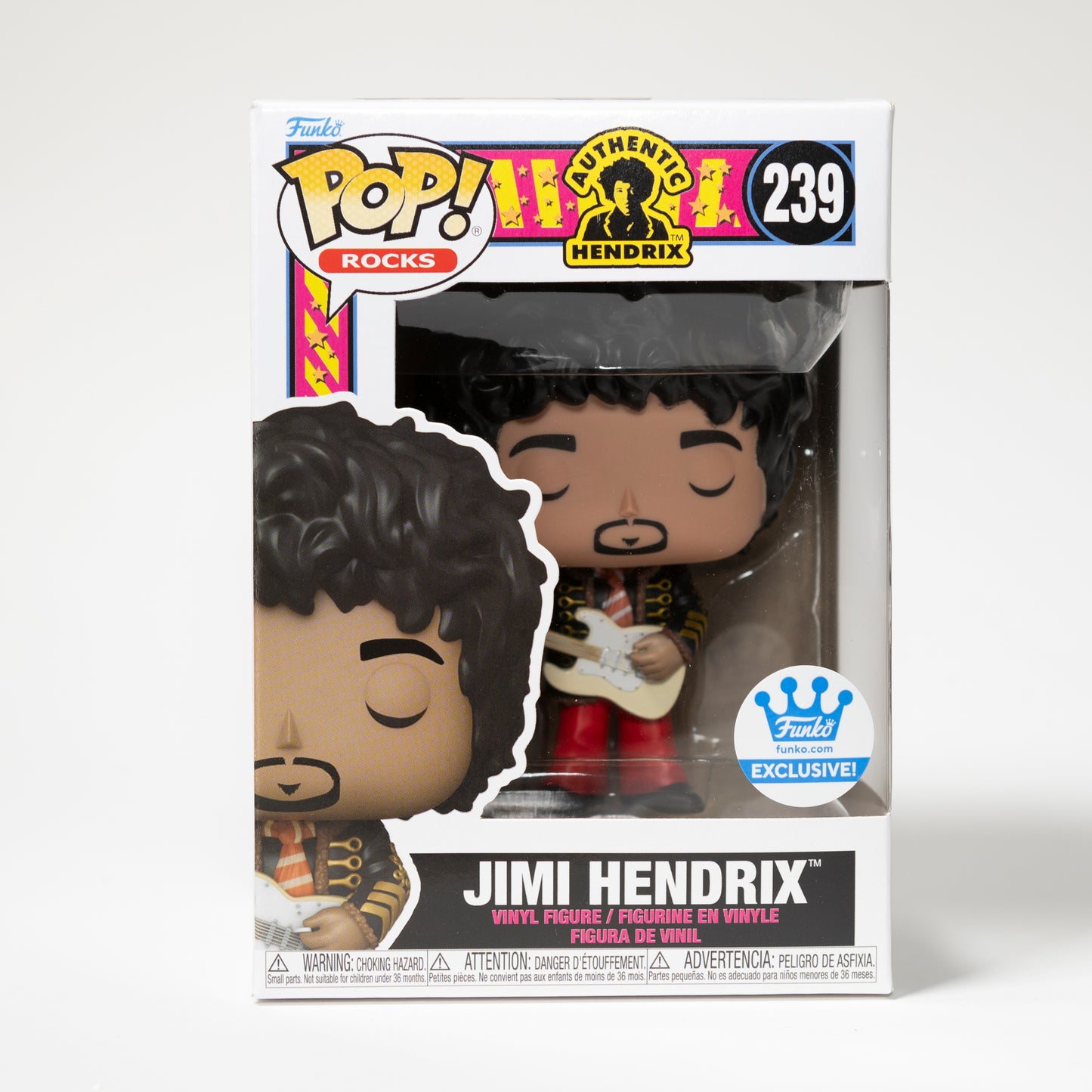 Funko Pop 239 Jimi Hendrix Funko Exclusive